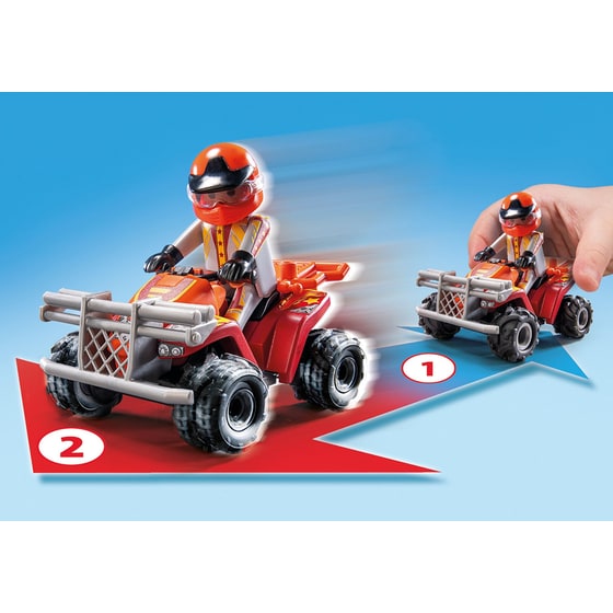 Playmobil Ακροβατικά με Γουρούνα και Μηχανή (71808) image 3