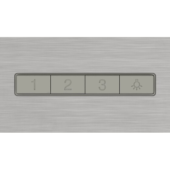 BOSCH DWB95CC30 90 cm Inox Απορροφητήρας Καμινάδα - Τζάκι image 3