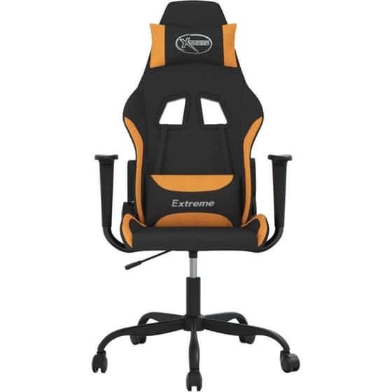 Καρέκλα Gaming VIDAXL 3143716 - Μαύρο / Πορτοκαλί image 2