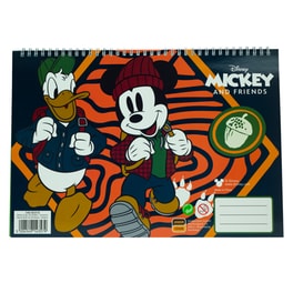 Μπλοκ Ζωγραφικής GIM 23X33 Mickey A4 40 Φύλλων