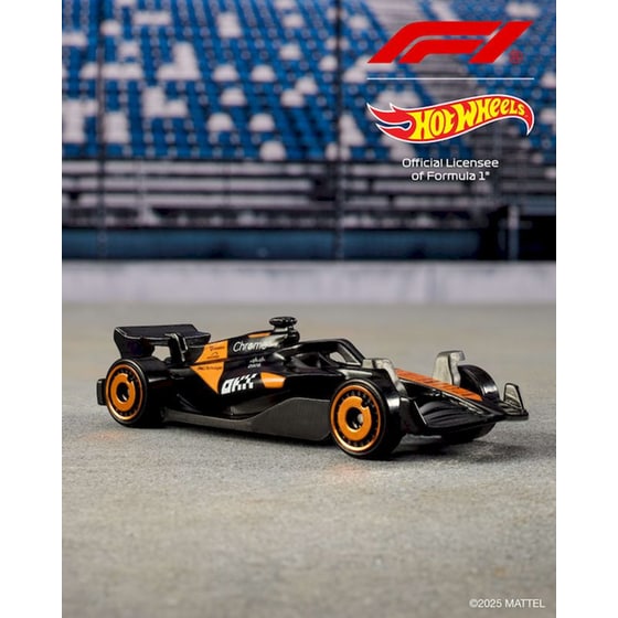 Mattel Hot Wheels Formula 1 2024 Σετ 5 Μεταλλικών Αυτοκινήτων 1:64 (JGF58) image 1