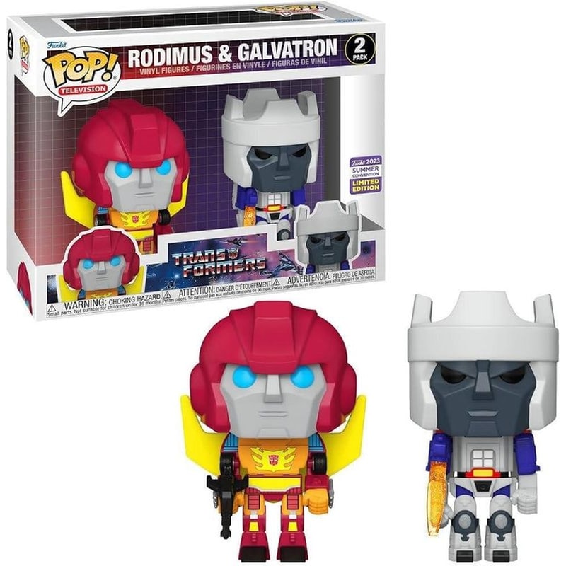 Funko Pop! Retro Toys - Transformers - Rodimus Galvatron 2-Pack