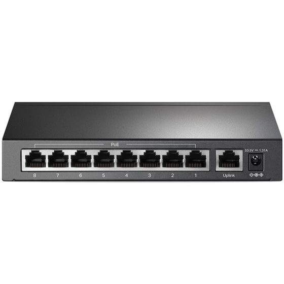 TP-Link TL-SF1009P Network Switch Easy Smart L2 Fast Ethernet (10/100Mbps) 9-Port PoE+ Support image 1