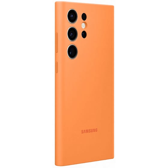 Θήκη Samsung Galaxy S23 Ultra - Samsung Silicone Cover - Orange image 2