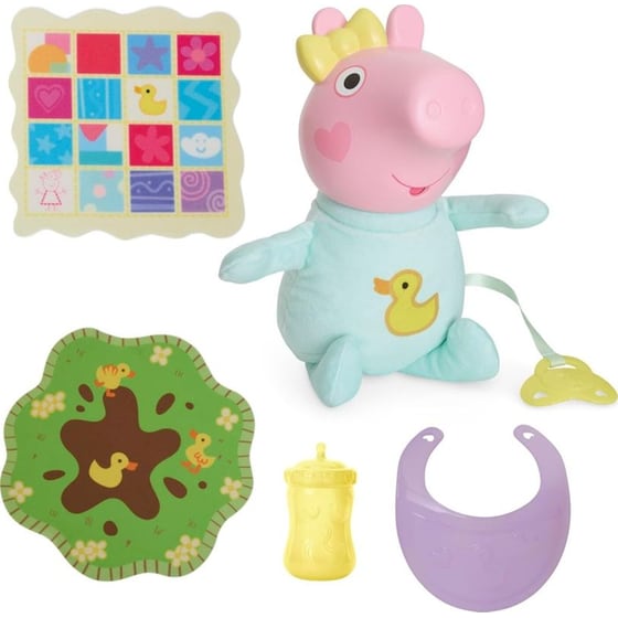 Hasbro Διαδραστική Κούκλα Μωρού Peppa Pig "Oinks & Snuggles" Evie (G1637) image 2