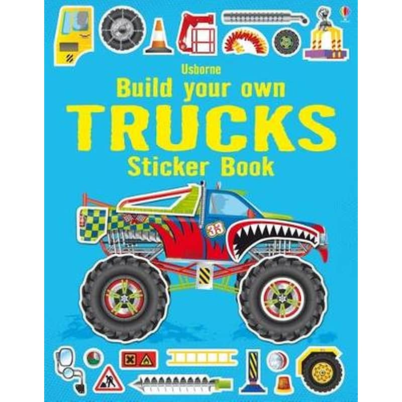 Build Your Own Trucks Sticker Book