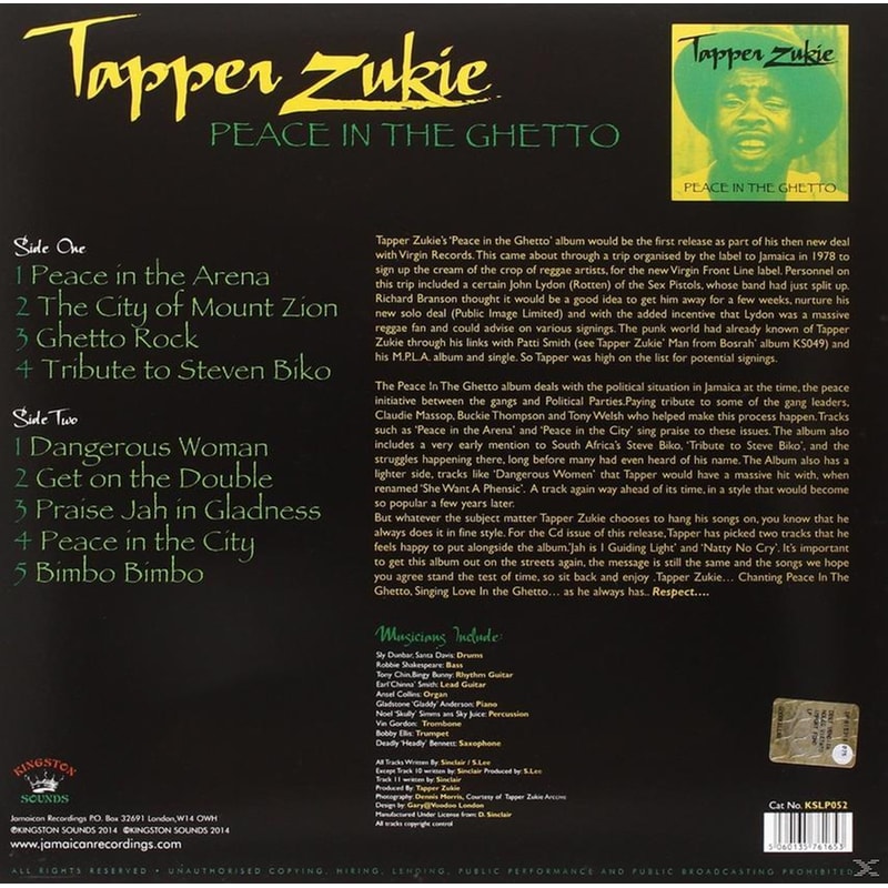 Peace In The Ghetto