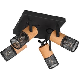 Σποτ Πολύφωτο Trio Tosh Black Mat