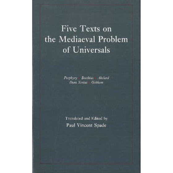 Five Texts on the Mediaeval Problem of Universals image 0