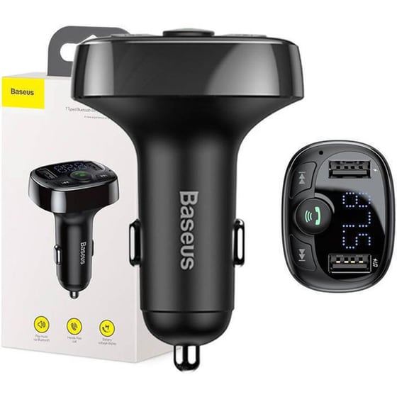 FM transmitter Baseus CCMT - Μαύρο image 2