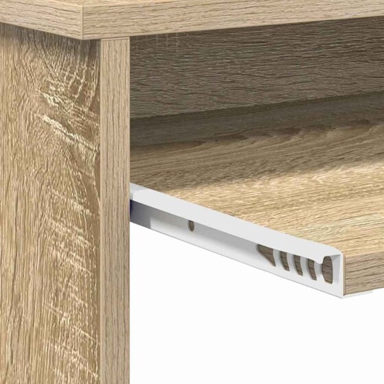 Γραφείο VidaXL από Επεξεργασμένο Ξύλο 120,5x44x88,5 cm - Sonoma Δρυς image 8