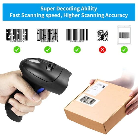 Netum NT-L6S Scanner Χειρός Ασύρματο Ανάγνωση 1D Barcodes image 1