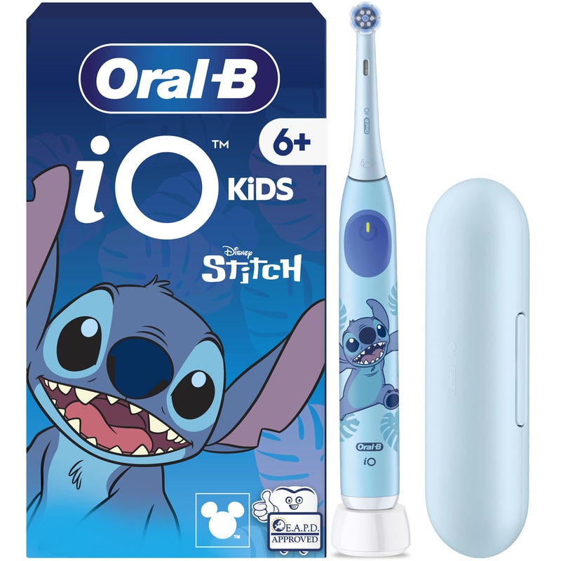 Ηλεκτρική Οδοντόβουρτσα Oral-B ΙΟ 2 Stitch για Παιδιά Γαλάζιο