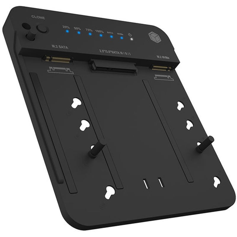 Docking Station Icy Box IB-2915MSCL-C31 - Μαύρο