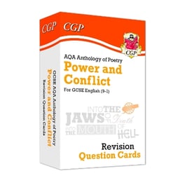 GCSE English: AQA Power & Conflict Poetry Anthology - Revision Question Cards