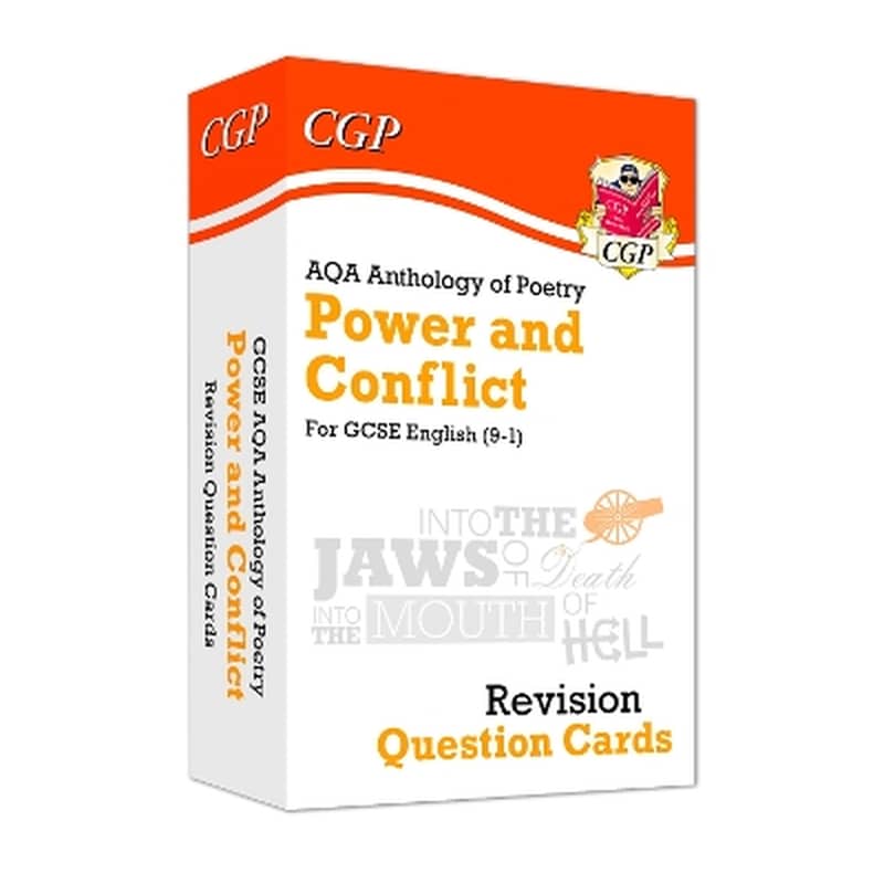 GCSE English: AQA Power Conflict Poetry Anthology - Revision Question Cards