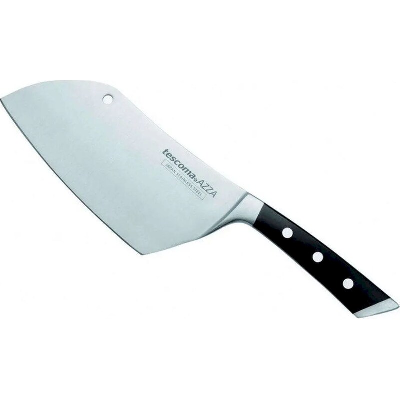 Μπαλτάς Tescoma Azza από Ανοξείδωτο Ατσάλι 17 cm - Ασημί/ Μαύρο