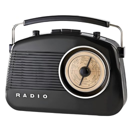 Φορητό Ραδιόφωνο Nedis Retro RDFM5000BK - Μαύρο