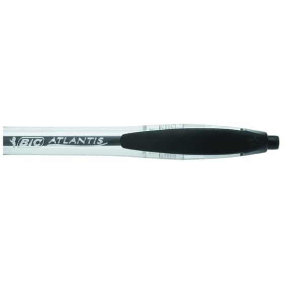 Στυλό Διαρκείας Atlantis BIC Μαύρο image 1