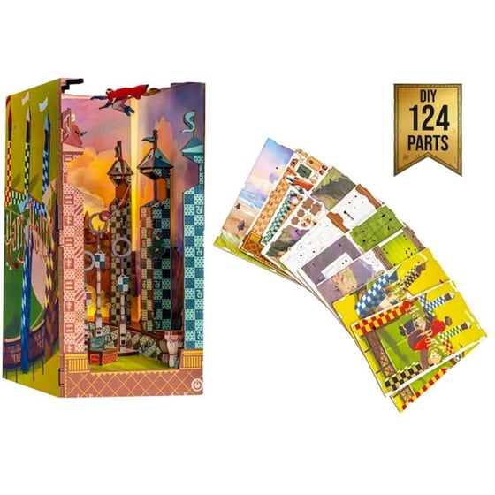 Book Nook Harry Potter Tiny Adventures Mini Diorama Quidditch Pitch (23cm) image 1