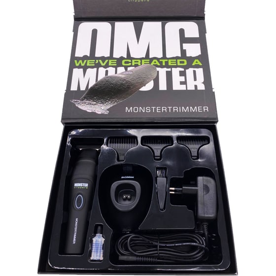 Επαγγελματικό Trimmer MONSTER MONSTERTRIMMER Επαναφορτιζόμενο Μαύρο image 5