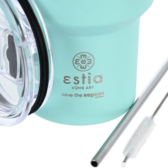 Ποτήρι Θερμός Estia Bermuda Green 400ml image 3