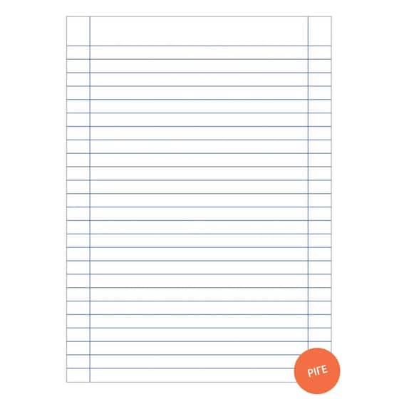 Τετράδιο Καρφίτσα Salko Πλαστικό Ex-color 17x25 Γαλάζιο image 1