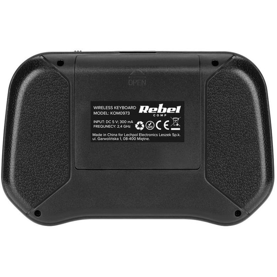 Rebel Mini Q5 Ασύρματο Πληκτρολόγιο Black (US) image 4