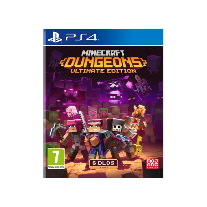 PS4 Game – Minecraft Dungeons Ultimate Edition
