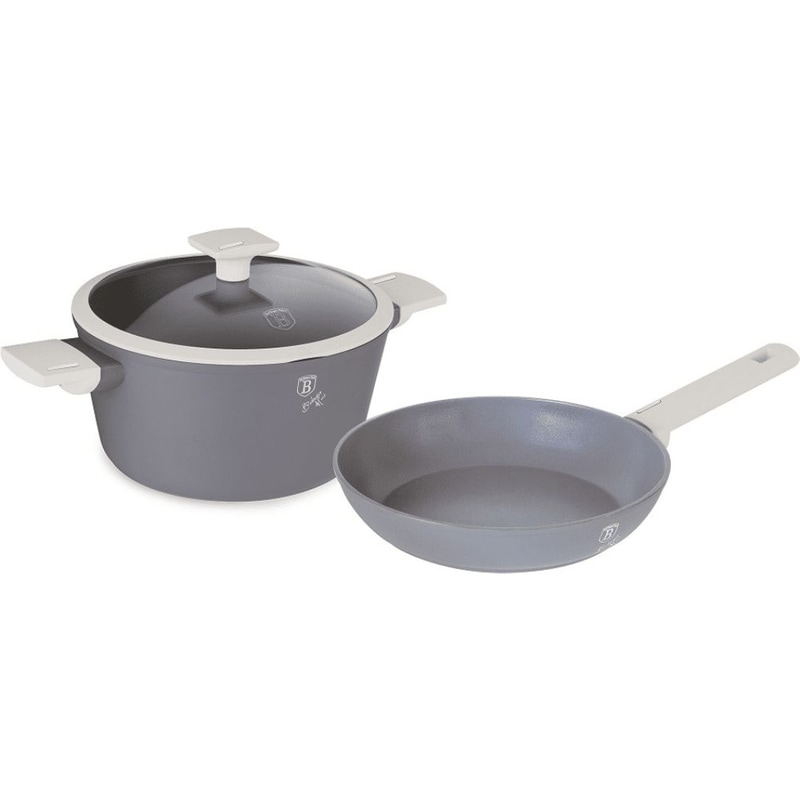 Σετ Μαγειρικά Σκεύη BERLINGER BH-8166 3 τμχ Γκρι
