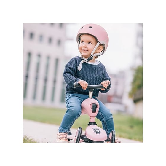 Παιδικό Πατίνι Τρίτροχο Πολυμορφικό 2 σε 1 Scoot & Ride Highwaykick 1 - Rose image 2