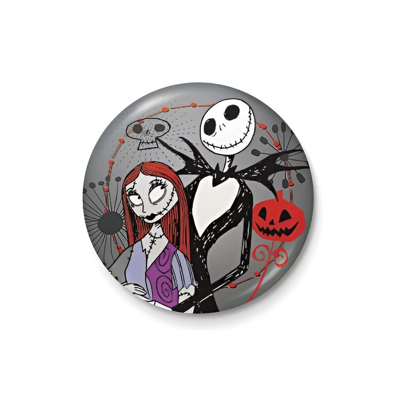 Κονκάρδα Pyramid The Nightmare Before Christmas Jack And Sally - Πολύχρωμη φωτογραφία