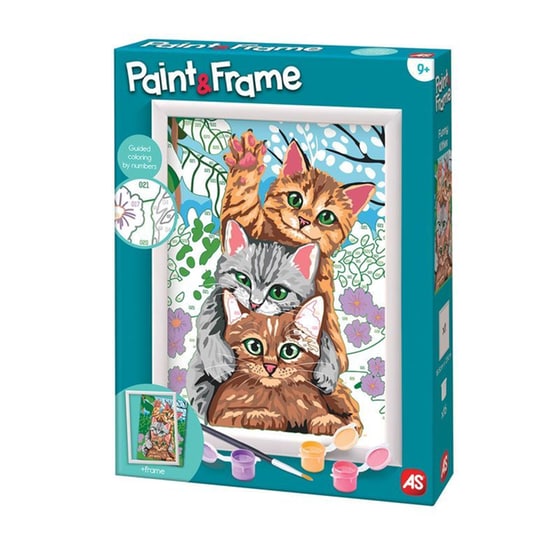 AS Company Paint & Frame Ζωγραφίζω Με Αριθμούς Funny Kitties image 10