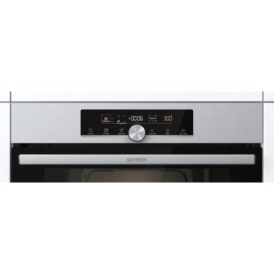 GORENJE BOS6747A01X 77 Lt Μαύρο Εντοιχιζόμενος Φούρνος Άνω Πάγκου image 3