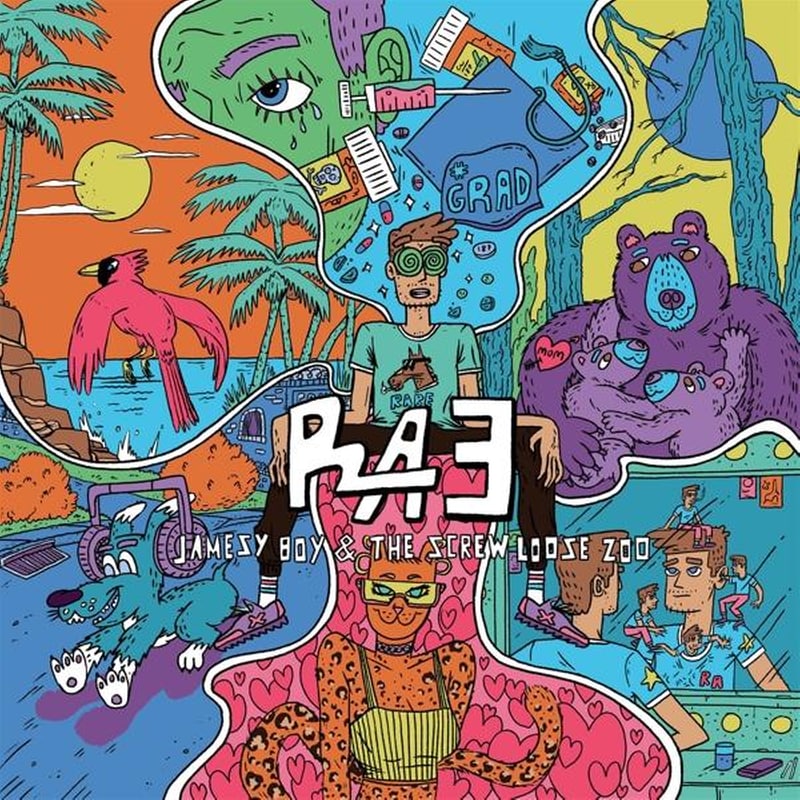 JAMESY BOY THE SCREW LOOSE ZOO