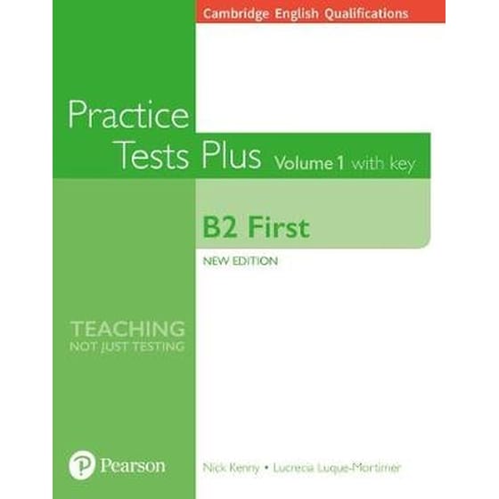 Cambridge English Qualifications: B2 First Practice Tests Plus Volume 1 with key image 0