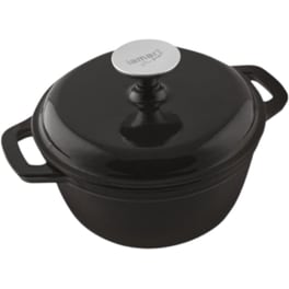 Κατσαρόλα Βαθιά LAMART LT1209 από Μαντέμι 25.5 cm 4.3 L Μαύρο