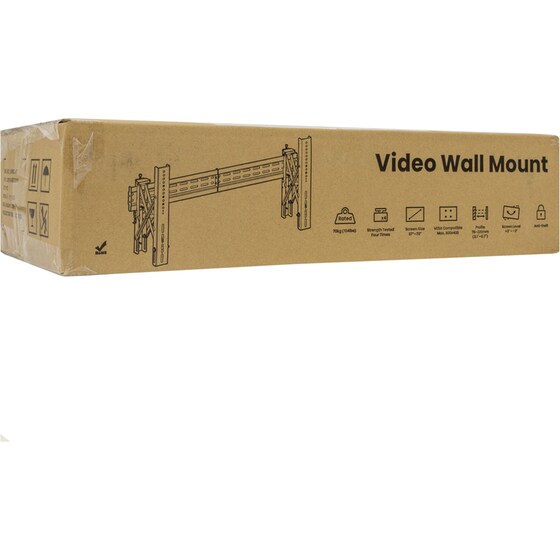 Βάση Τηλεόρασης Επιτοίχια Sbox LVW02-48T με Βραχίονα 37" - 70" έως 70 kg image 7