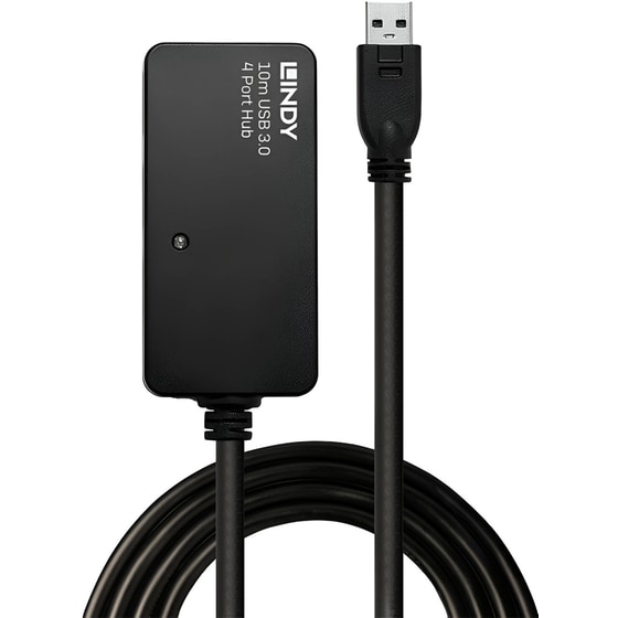 Lindy 43159 USB Hub 4-Port USB 3.0 συμβατό με USB-A image 1