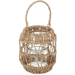 Φανάρι Spitishop A-s Lantern από Ξύλο και Μέταλλο 193782 Φ17x18 cm - Μπεζ