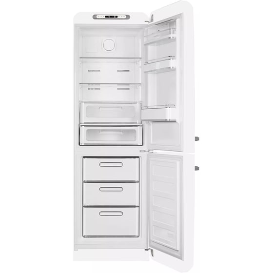 SMEG FAB32RWH6 332 Lt Total No Frost Λευκό Ψυγειοκαταψύκτης image 2