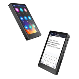 Mp3 Player Ruizu Η9 Με Οθόνη Αφής 3.8", 16gb, Bt, 1000mah, Μαύρο