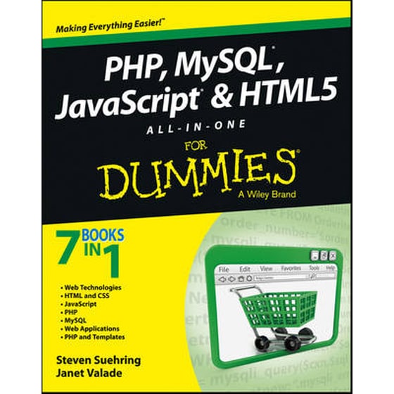 PHP, MySQL, JavaScript & HTML5 All-in-One For Dummies image 0