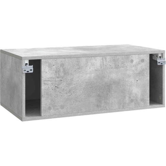 Επιτοίχιο Έπιπλο Τηλεόρασης VidaXL 78.5x41x30 cm - Γκρι image 7