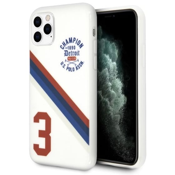 Θήκη Apple iPhone 11 - U.S. Polo Detroit 3 - Λευκό image 0