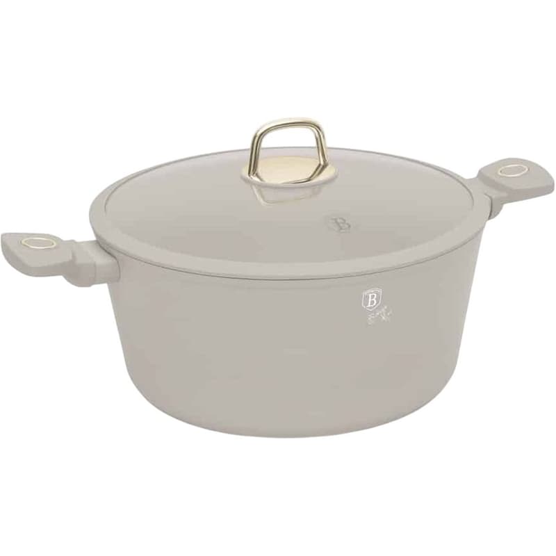 BERLINGER HAUS Κατσαρόλα BERLINGER HAUS BH-8073 30 cm 8 L Μπεζ