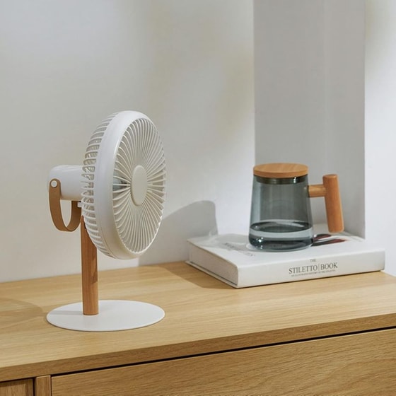 Ανεμιστηράκι&nbsp;Γραφείου&nbsp;Gingko Light&nbsp;Cream&nbsp;White image 6
