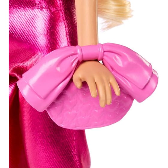 Κούκλα Mattel Barbie Deluxe Fashionistas Metallic Ροζ Κορσές (JFP40) image 4