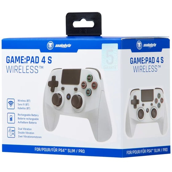 Snakebyte 4S Wireless Ασύρματο Gamepad για PS4 - Γκρι image 3