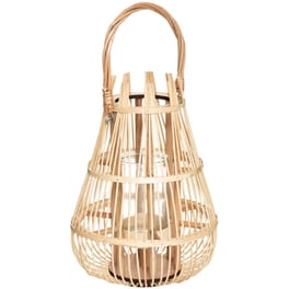 Διακοσμητικό Φανάρι Spitishop A-s 173053 από Mdf 27x27x38 cm - Φυσικό